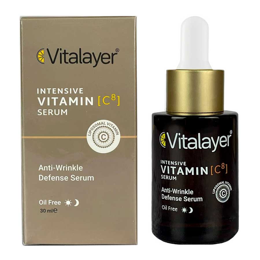 سرم صورت قطره چکانی ویتامین سی